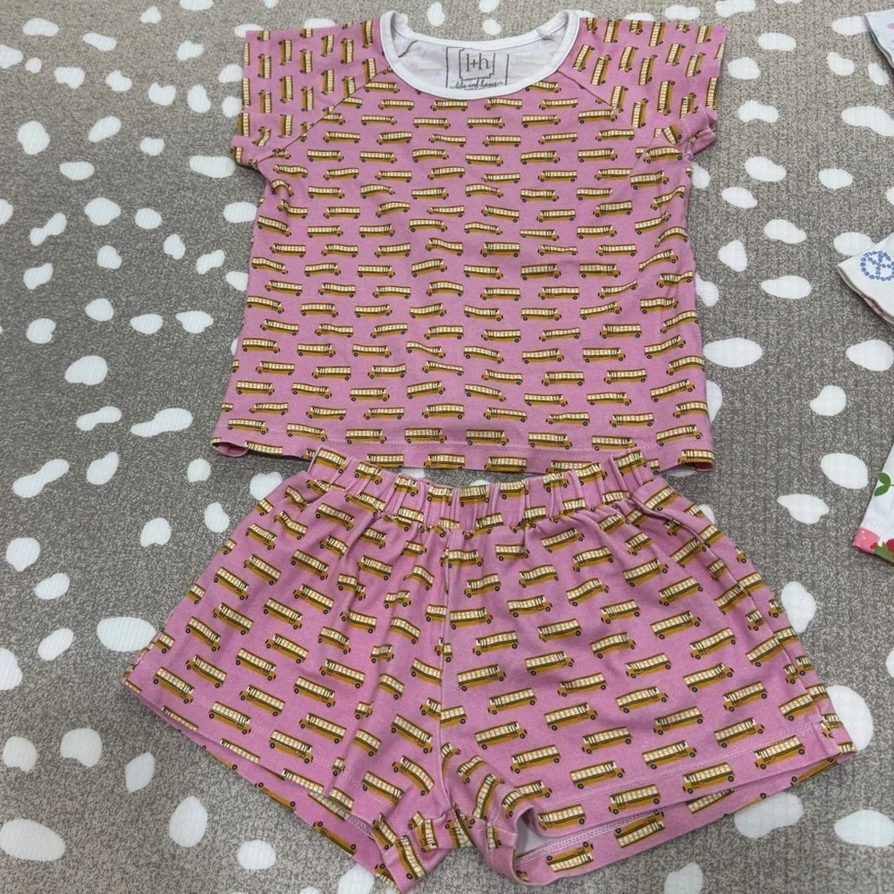 Lot of 19 Pima Pajamas set toddler girl tee pants nightgown santa pumpkins dress